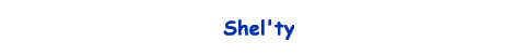 Shel'ty