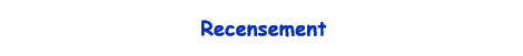 Recensement
